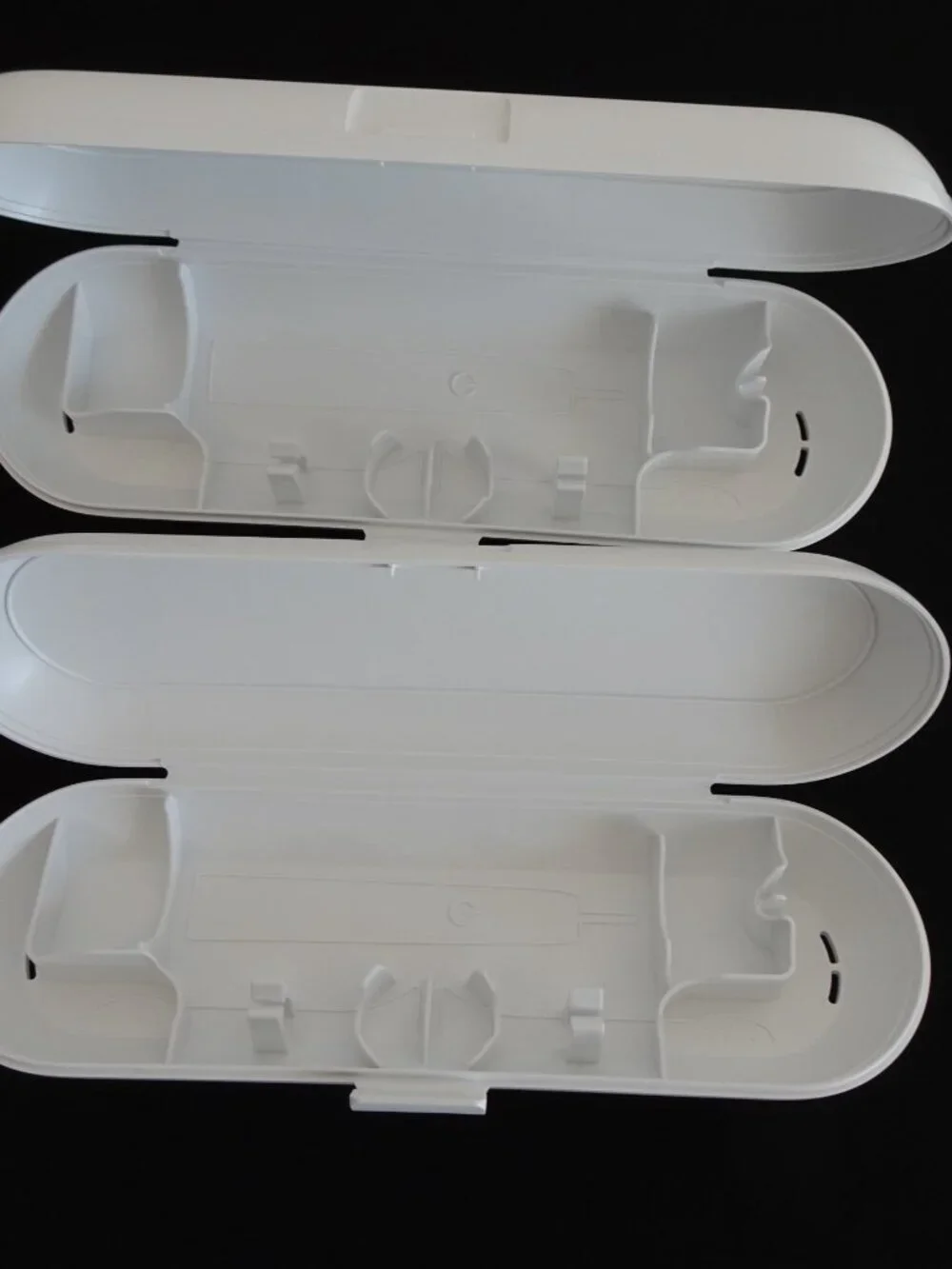2 Pack Philips Sonicare Travel Case For Electric Toothbrush Case Only White